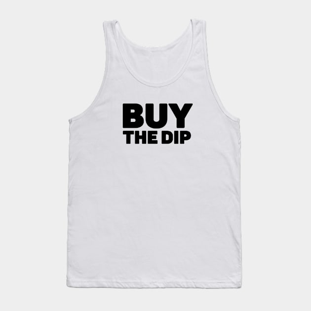 Buy The Dip - Cryptocurrency Trader Tank Top by My Crypto Design